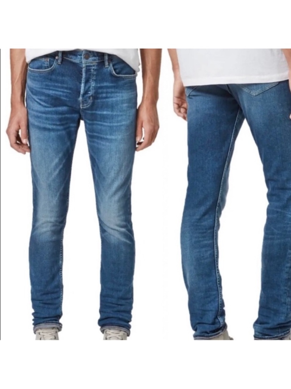 ALL SAINTS CIGARETTE SLIM SKINNY JEANS